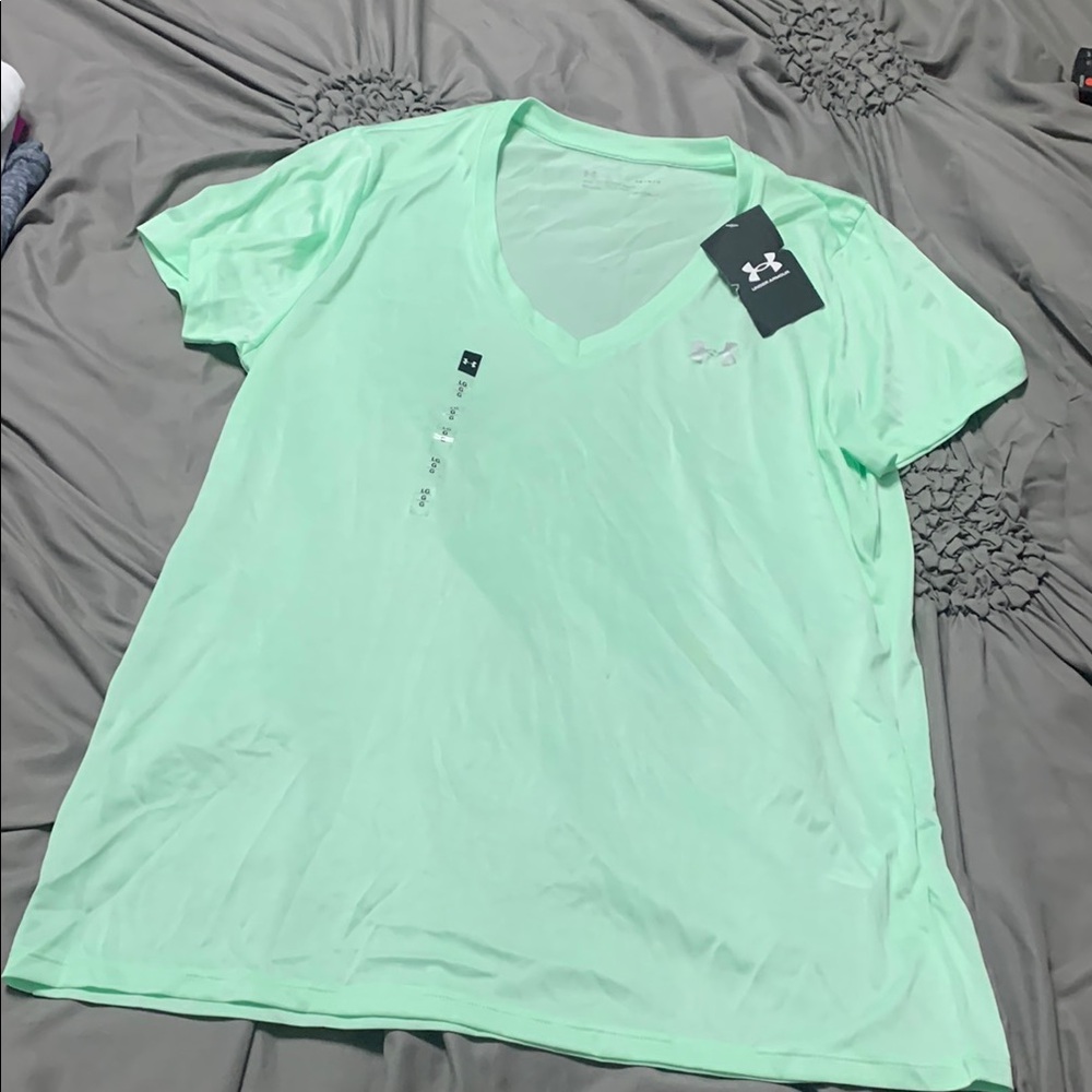 Under Armour Green Short Sleeve Relaxed T-Shirt